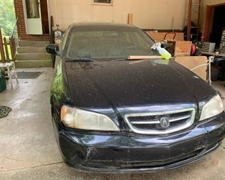 #94		2000 Black Acura 3.2tl 4 door car as is 130,000 miles	 $1600   title applied for 