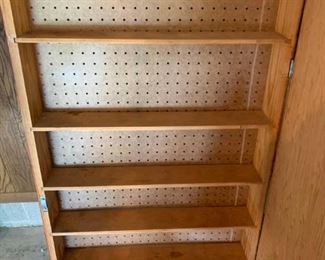 #55 locking wall mount cabinet $40.00