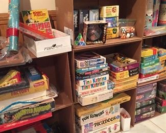 Games, crafts and puzzles 