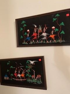 art work on velvet