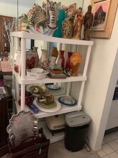 lots of vases, misc items
