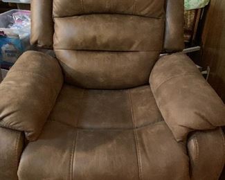 Large Leather Lift Chair- AVAILABLE for PRESALE 