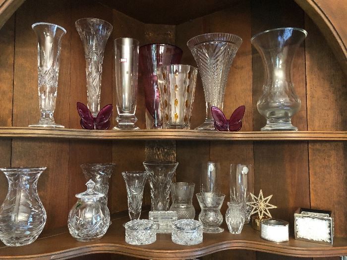 Waterford, Baccarat, Tiffany, Swarovski, and more!