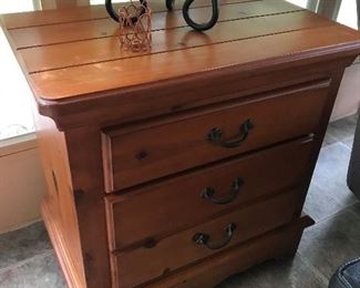 3 Drawer End Table $ 64.00