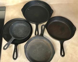 Cast iron skillets 