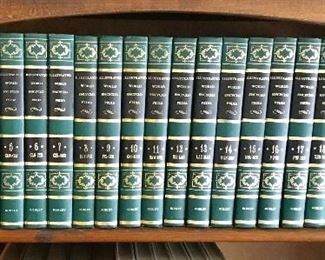 1966 Illustrated World Encyclopedia 20 volume set 