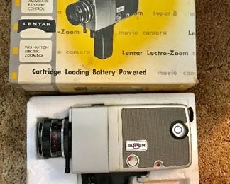 Lentar Lectro-Zoom 8mm camera 