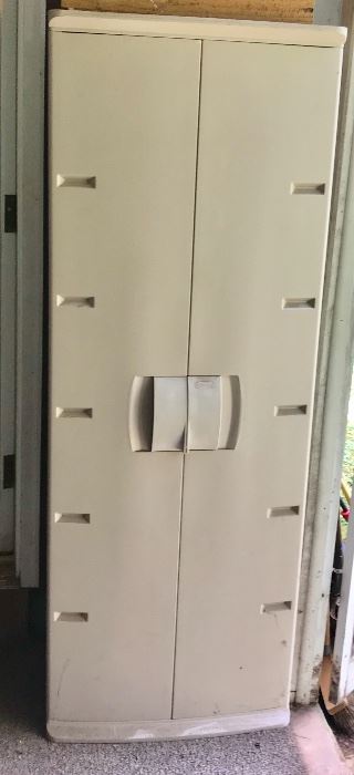 Rubbermaid storage cabinet 