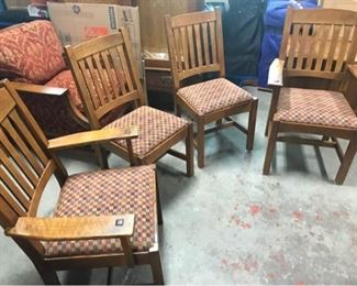 Sb006 Stickley Dining Chairs 4 Total