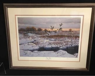 Jl067 Jim Morgan Signed Early Winter