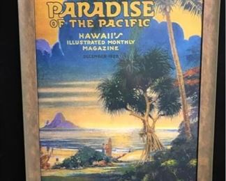 Jl065 Paradise of the Pacific Poster