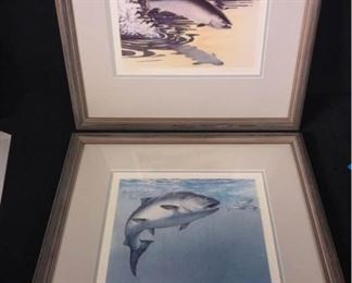 Jl061 Frank W. Thomas Signed Prints