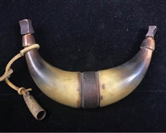 Jl013 Double Horn Powder Flask