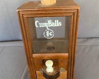 Antique Gum Ball Machine