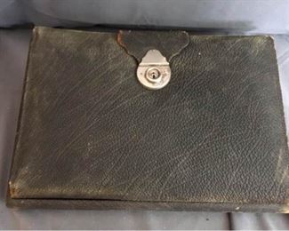 Antique Leather Lap Desk