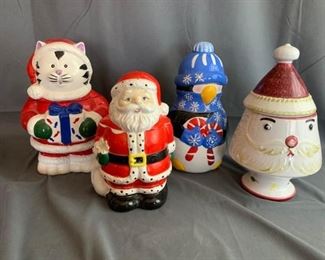 Christmas Cookie Jars