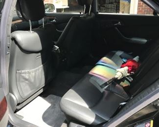 This is a 2001 S600 Mercedes Benz. It has a little over 80,000 miles and is a V12 with a clean title. We know it has a water leak that makes it undrivable. The price is $4,000. Cash or certified check only.