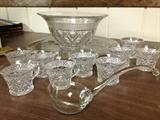 Vintage Imperial Glass Co. Cape Cod Punch Set