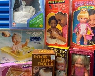 Vintage MIB dolls