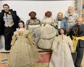 Gone With The Wind Dollhouse Dolls