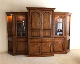 Thomasville Wooden Entertainment Center