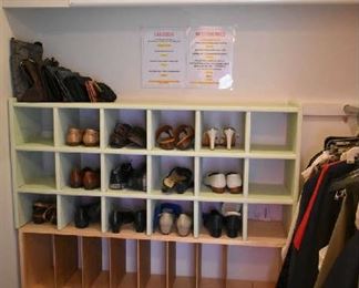 SHOE STORAGE/SHOES