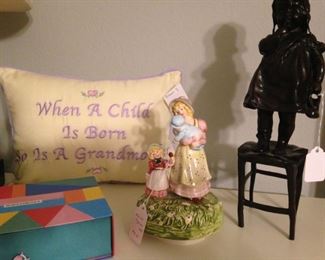 "When a child is born, so is a grandmother."
