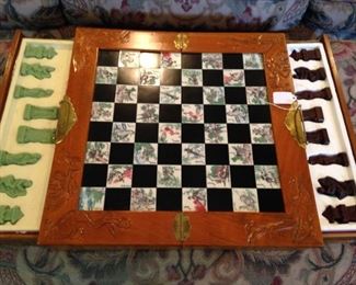 Unique chess set