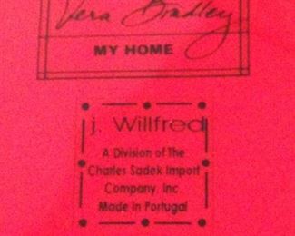 Vera Bradley "My Home" plates from Portugal