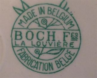 Boch La Louviere Belgium china