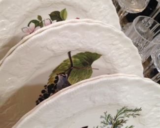 National Audubon Society  "Birds of America" plates - made in England