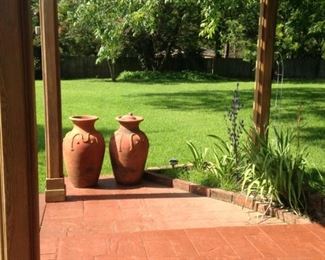 Terra cotta planters