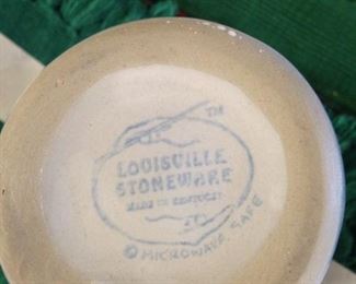  "Twelve Days of Christmas" punch bowl and 12 cups by Louisville Stoneware