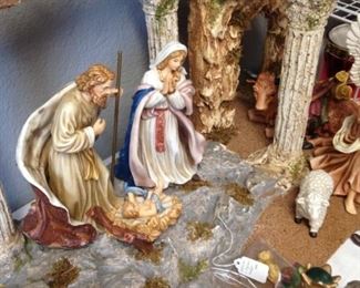 The Christmas nativity