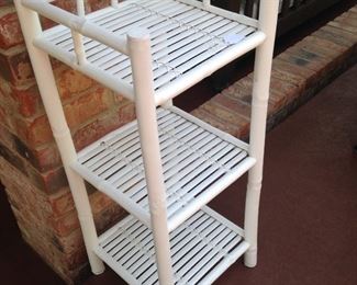 3-tier white  shelf