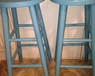 Two bar stools