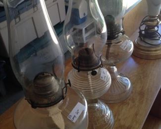 Oil  lamps