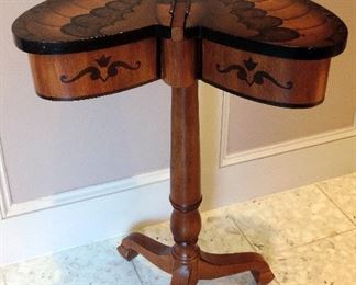 WOODEN BUTTERFLY TABLE