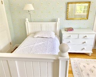 Pottery Barn Teen twin bedroom set