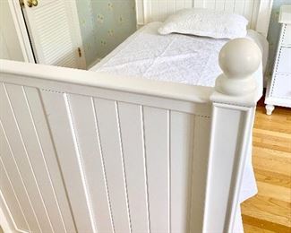 Pottery Barn Teen twin bed