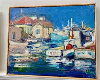 Harbor Scene - Marth'as Vineyard