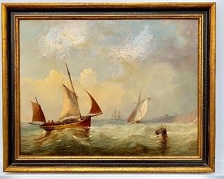 19th Century marine painting (2 of 2)