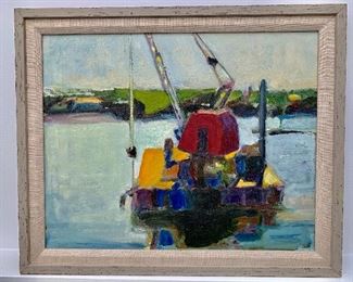 Harbor Crane - Martha's Vineyard