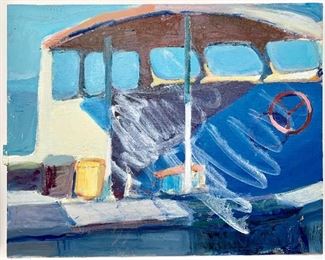 Motor Boat by Joan Kennedy