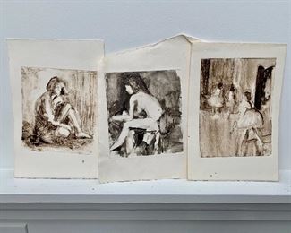 Figural studies by Joan Kennedy