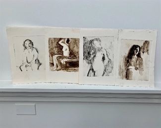 Figural studies by Joan Kennedy