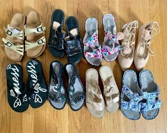 Shoes - Size 6.  Most new or new with tags