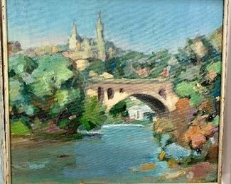 Georgetown painting by Joan Kennedy