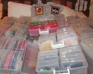 Oh yes wee have needlepoint yarns....each one of those bins is full of yarn!