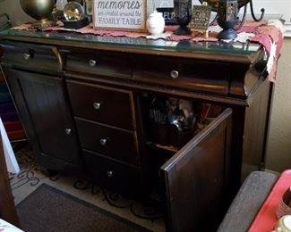 Buffet blends in with table